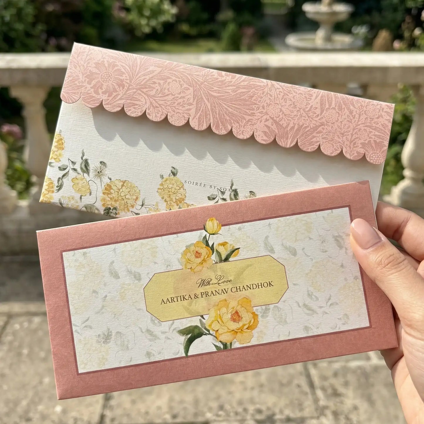 Pastel Peach Fleur Amour Mini Set