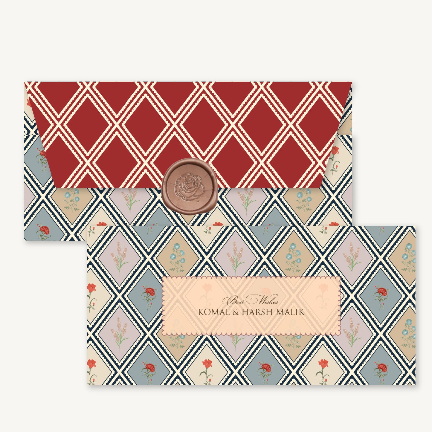 Versailles Red Money Envelopes