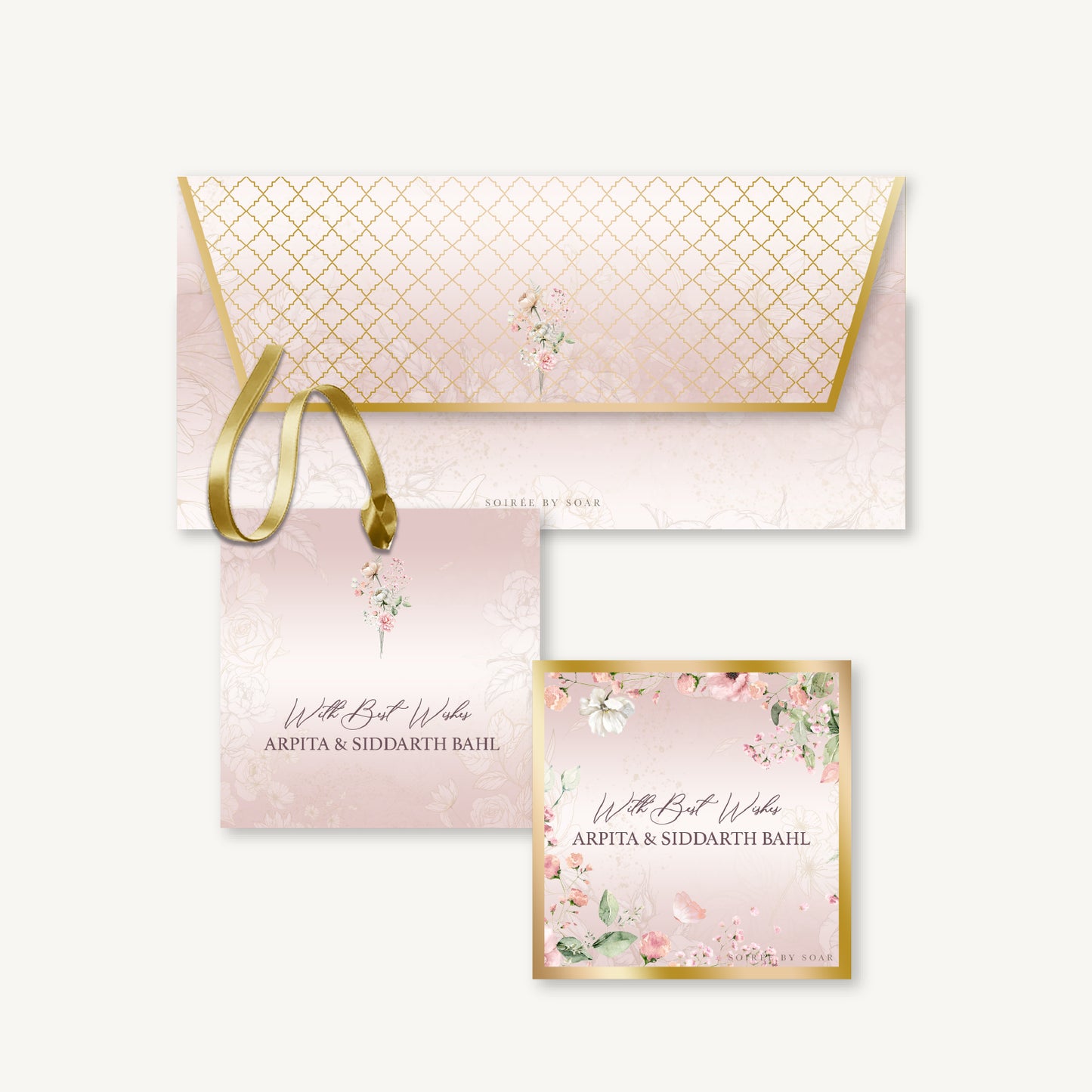 Pink Bouquet Mini Set