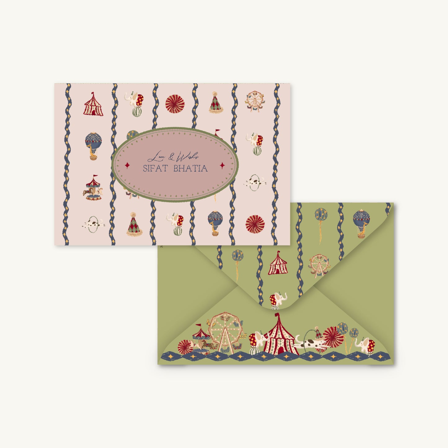 Carnival Green Junior Set