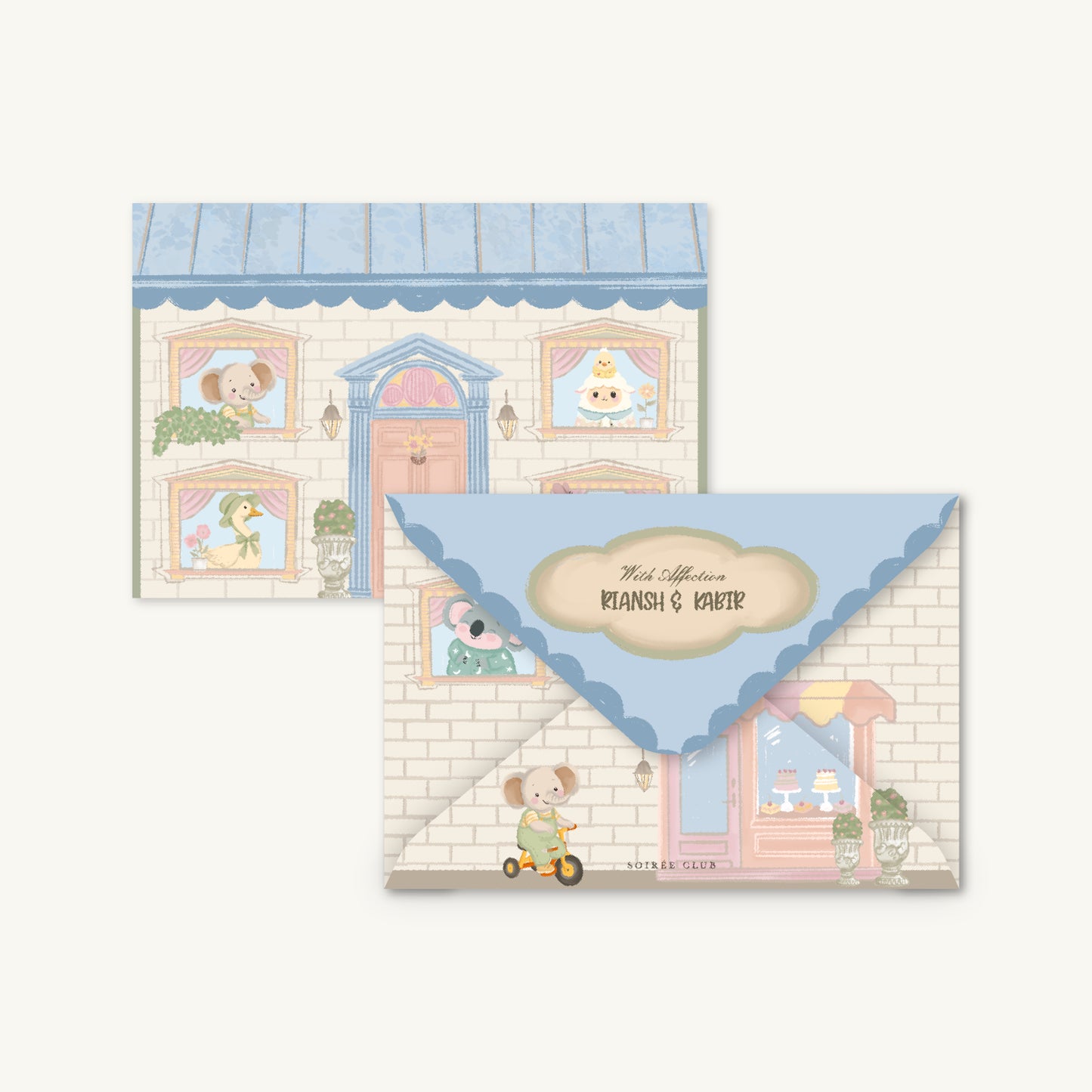 Cuddle Cottage Blue Junior Set