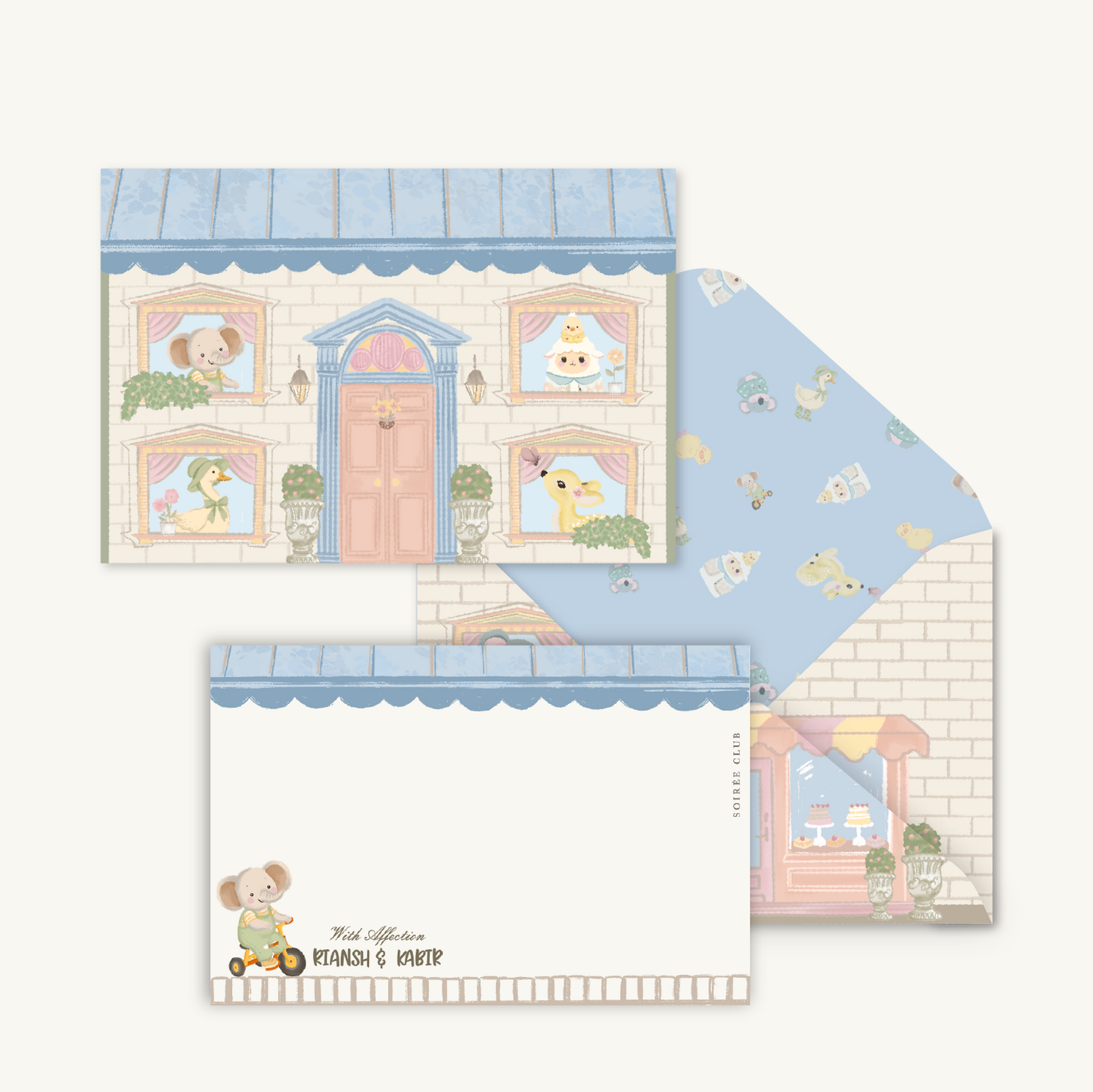 Cuddle Cottage Blue Junior Set
