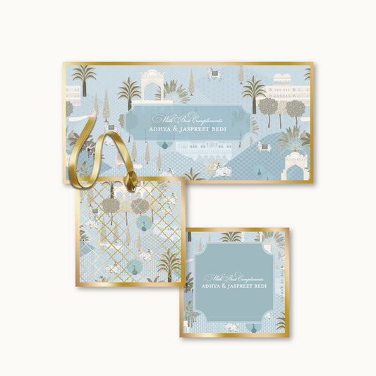 Pale Blue Mirah Mini Set