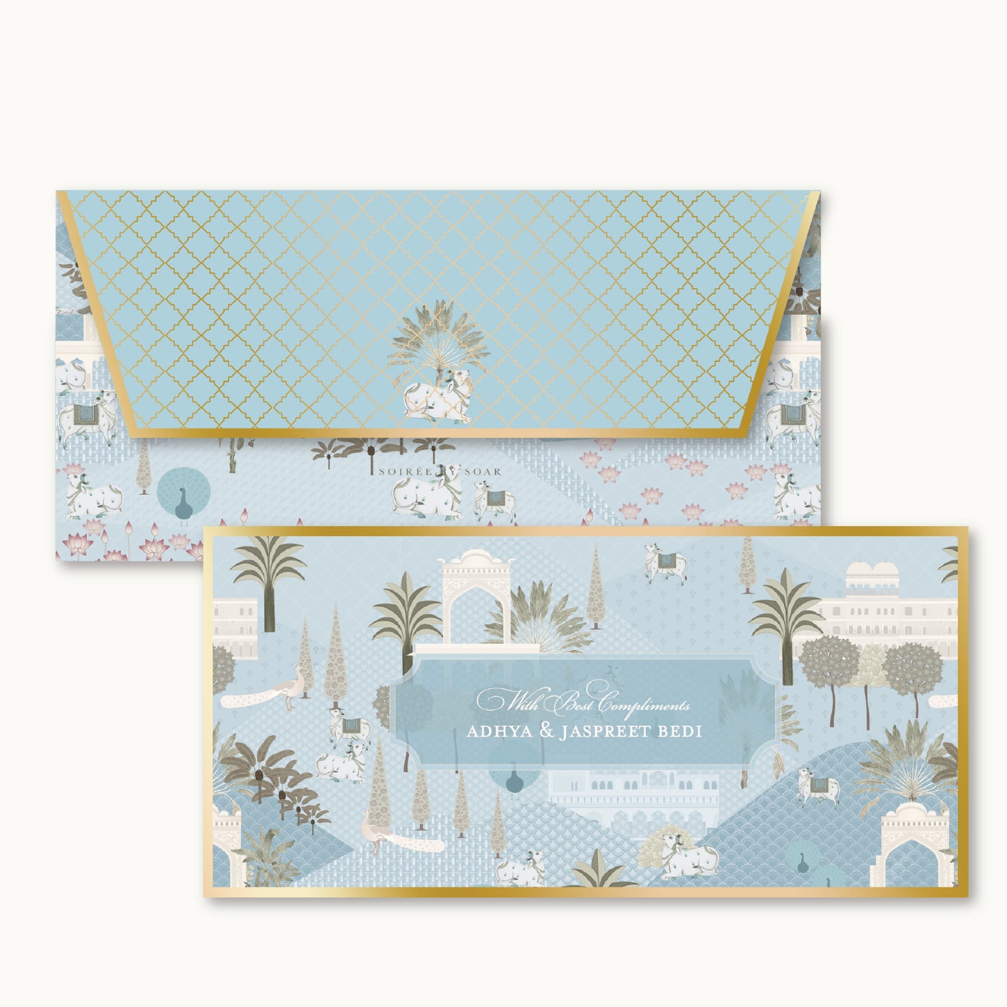 Pale Blue Mirah Mini Set