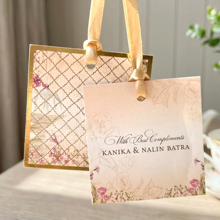 Peach Paradise Hanging Gift Tag