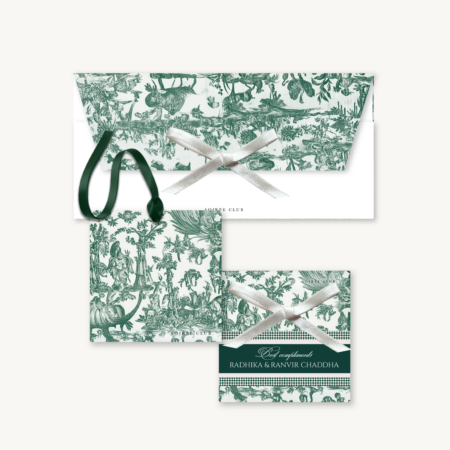 Bottle Green Serena Mini Set