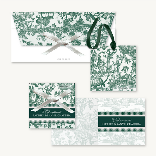Bottle Green Serena Signature Set