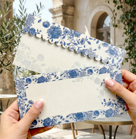 Blue Bloom Mini Keepsake Combo Plain (No name)