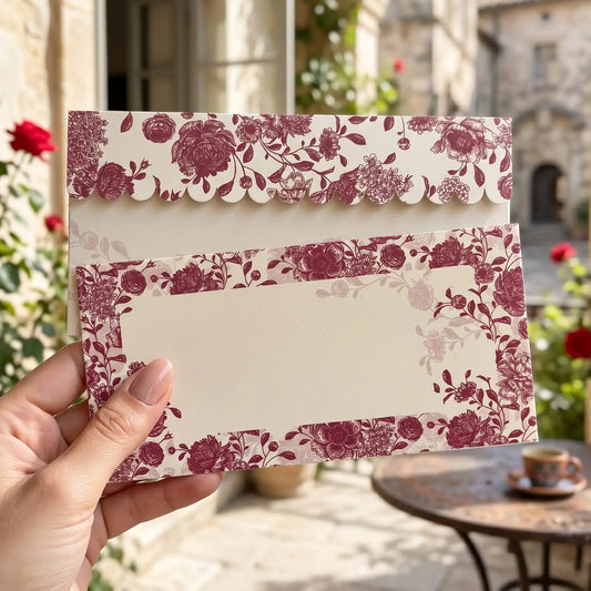 Red Bloom Mini Keepsake Combo Plain (No name)