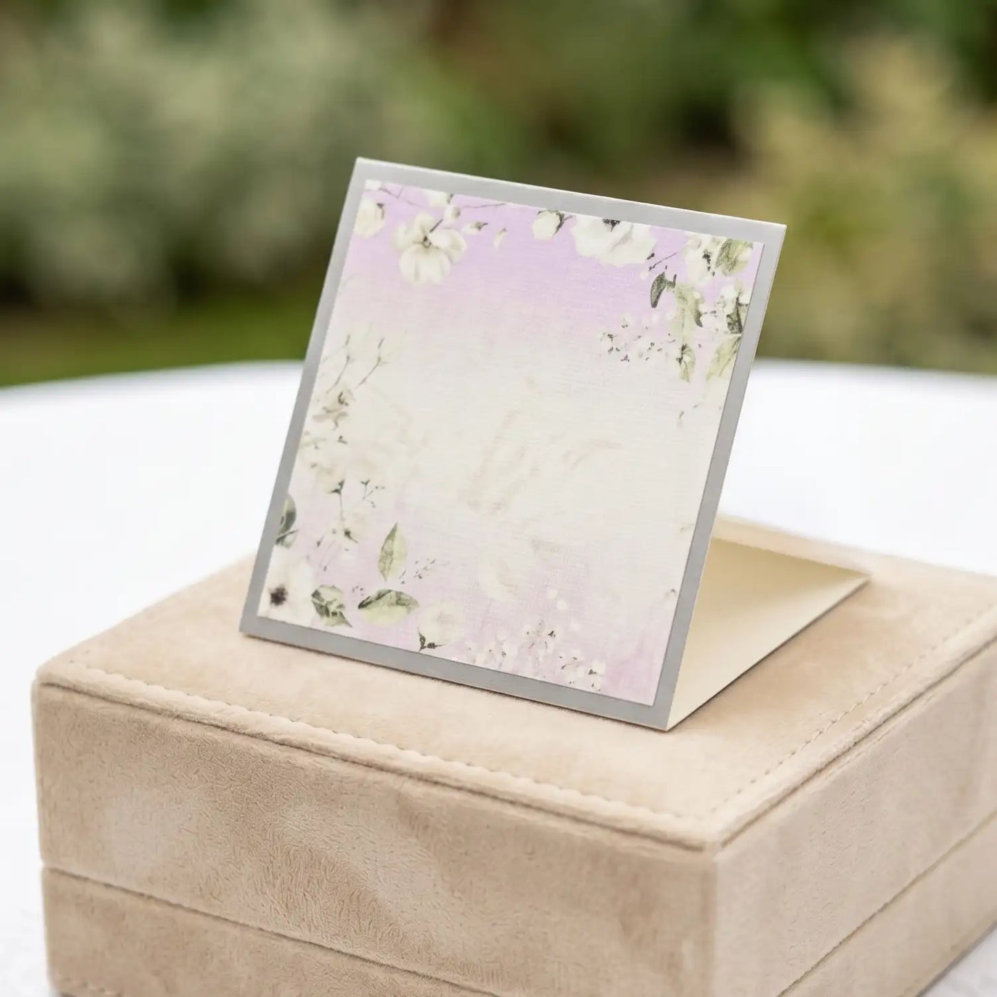 Lilac Bouquet Folded Gift Cards
