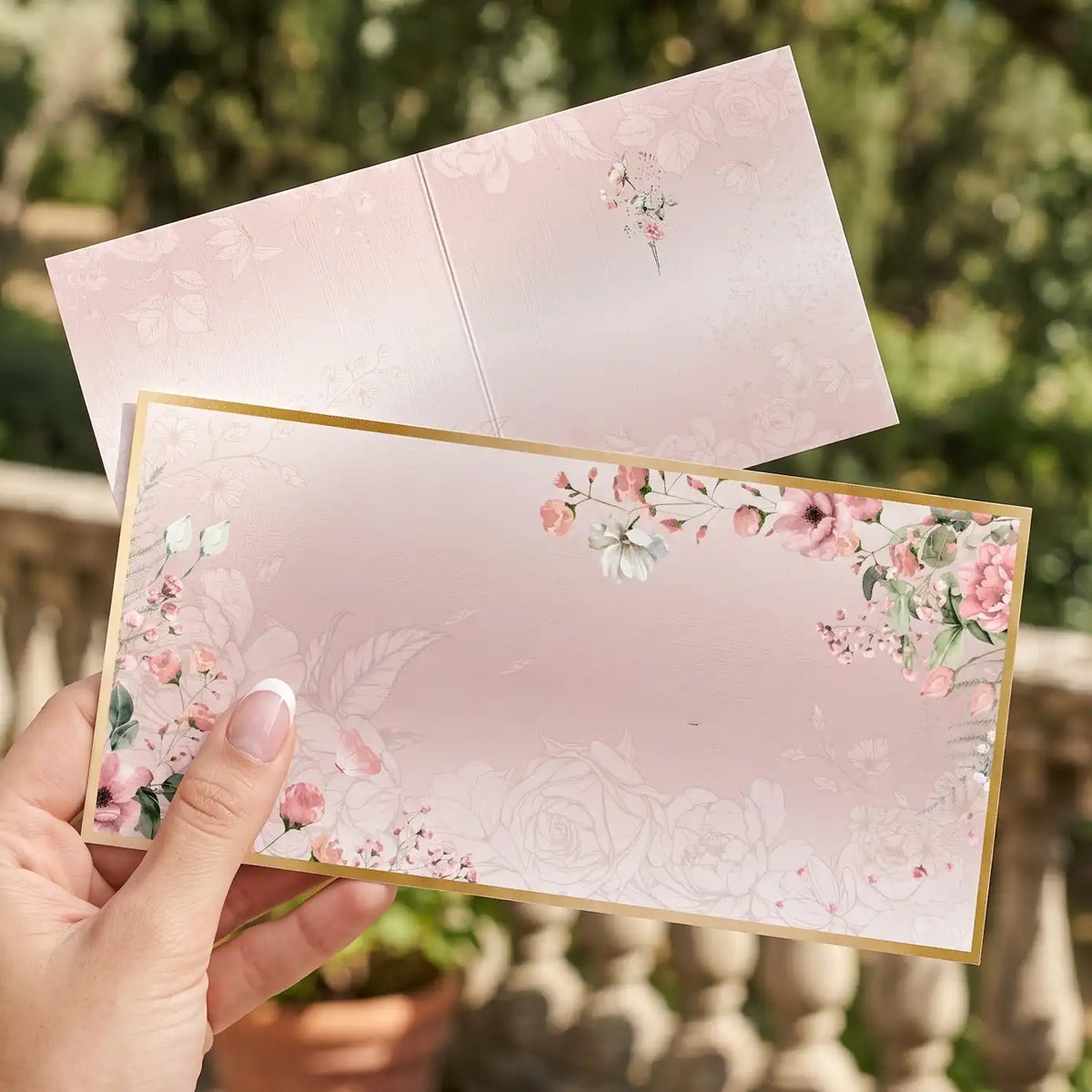 Bouquet Pink Mini Keepsake Combo Plain (No name)