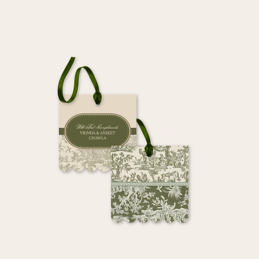 Coco Olive Hanging Gift Tag