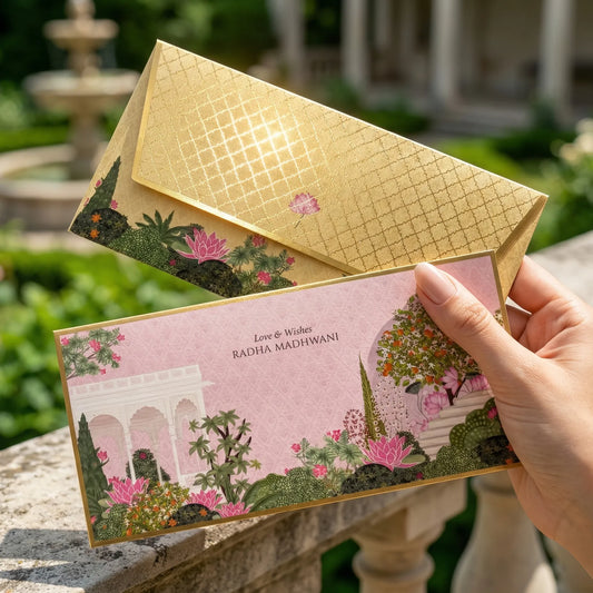 Pink Spring Money Envelopes