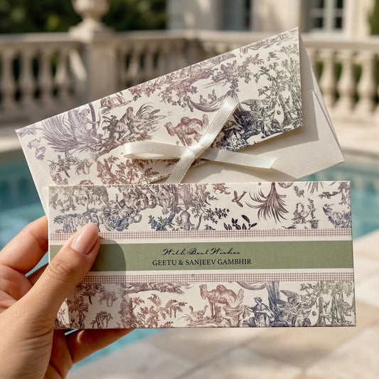 Green Serena Money Envelopes