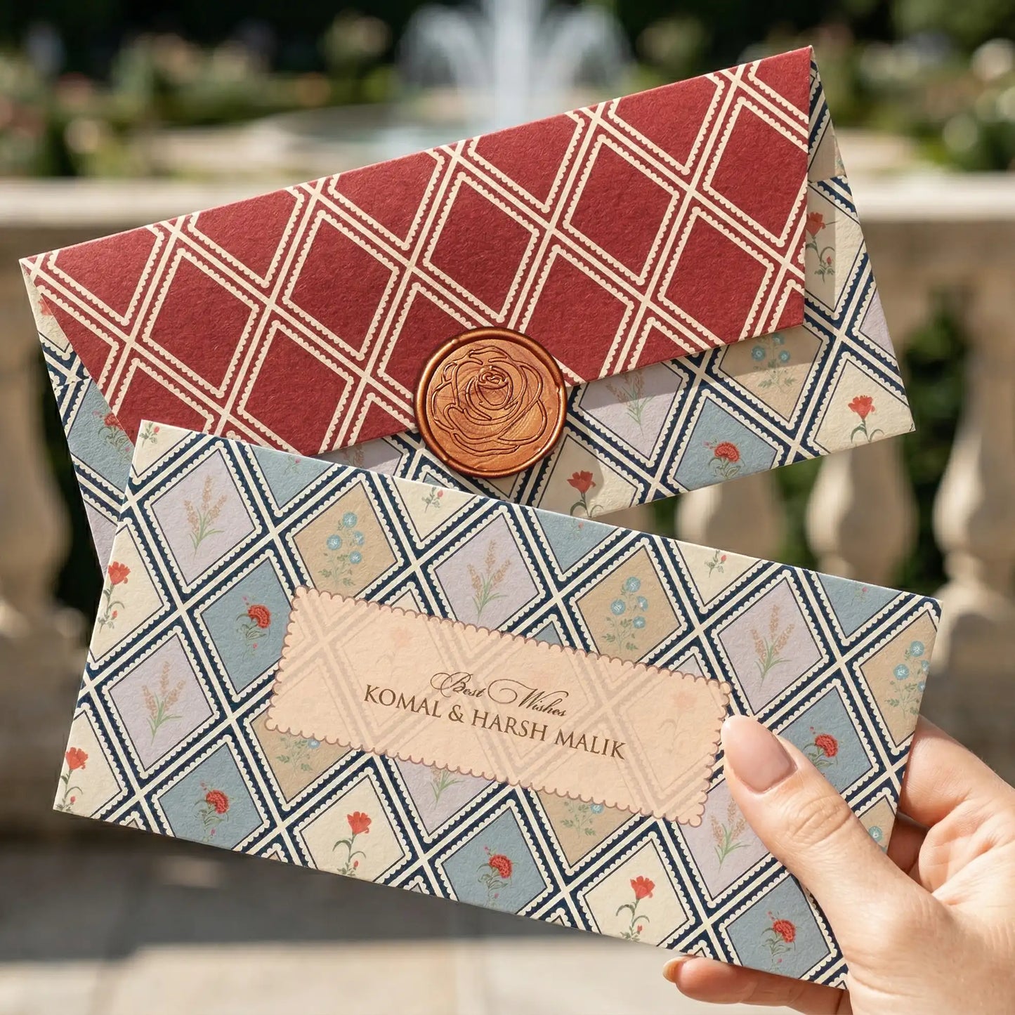 Versailles Red Money Envelopes