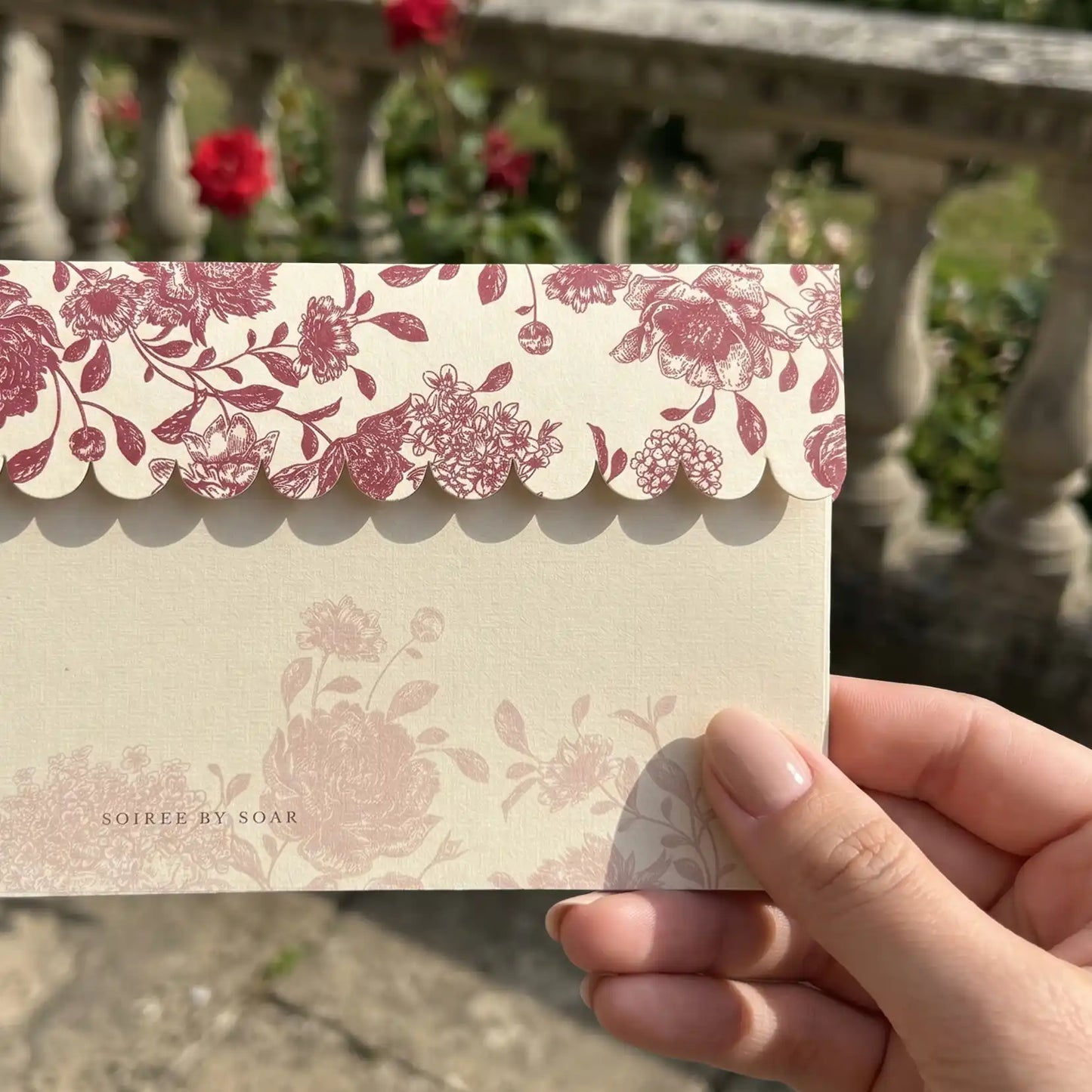 Red Bloom Money Envelopes