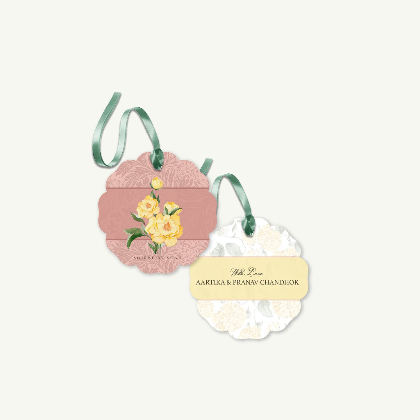 Pastel Peach Fleur Amour Mini Set