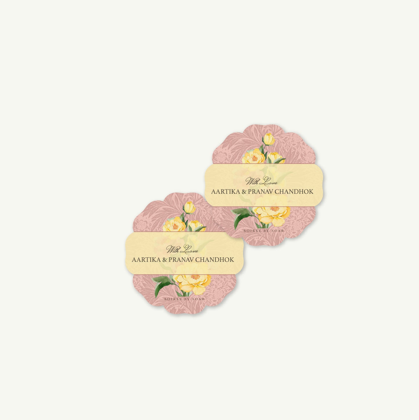 Pastel Peach Fleur Amour Mini Set