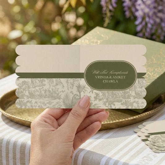 Coco Olive Folded Gift Cards