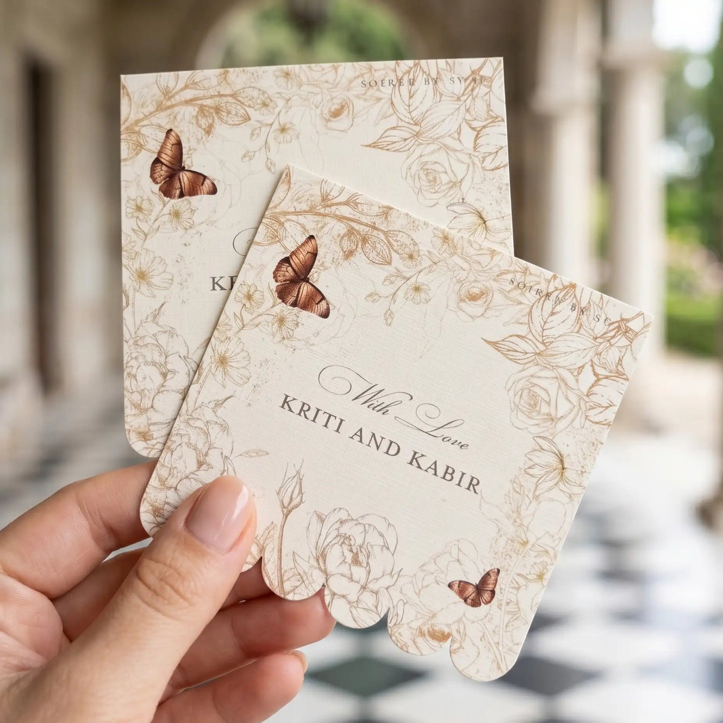 Jolie Single Sided Gift Tag