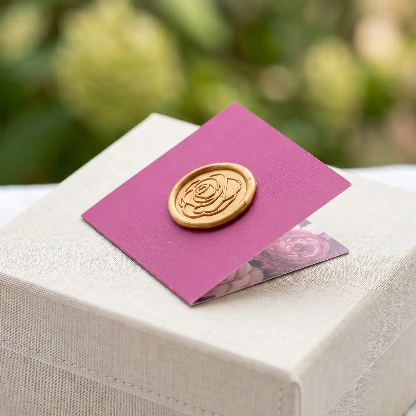 La Vie En Rose Pink Folded Gift Cards