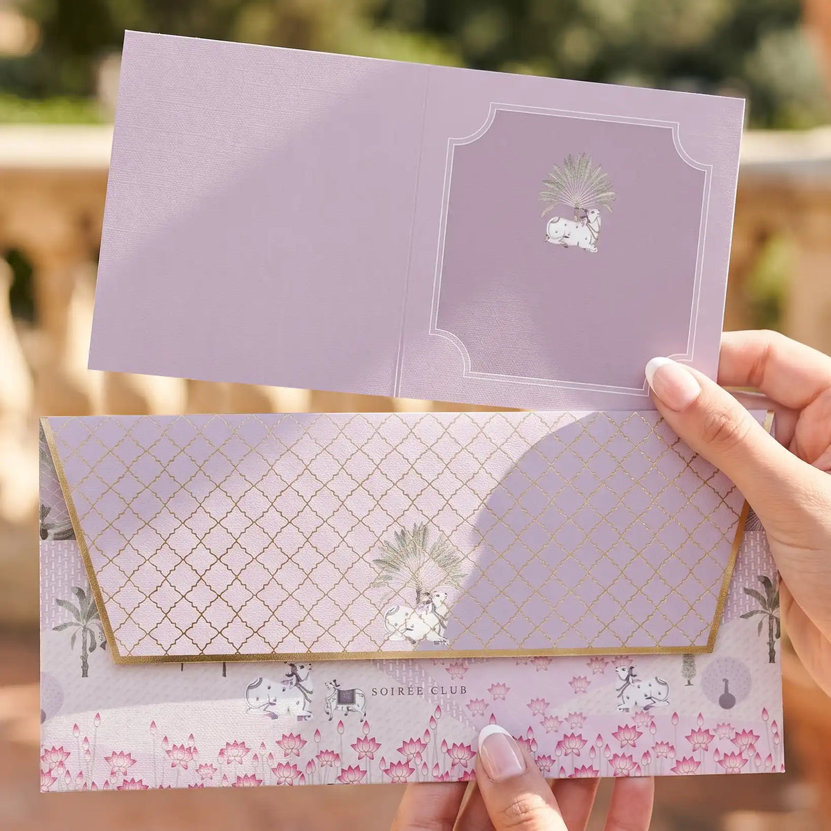Mirah Mauve Mini Keepsake Combo Plain (No name)