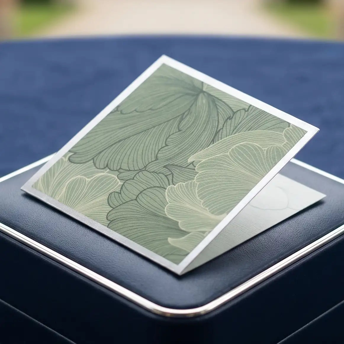 Mint Green Sauvage Folded Gift Cards