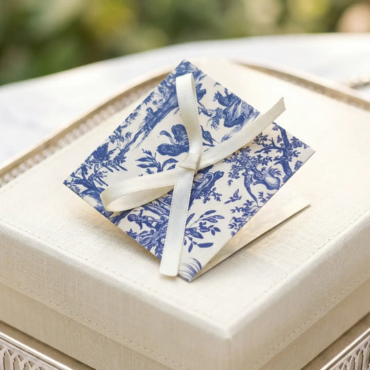 Blue Serena Folded Gift Cards