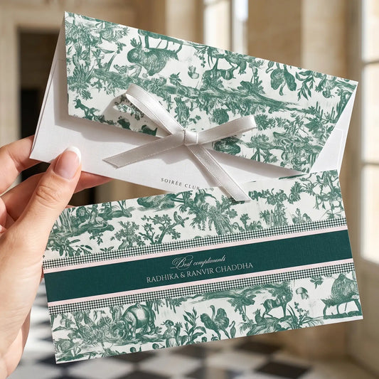 Bottle Green Serena Money Envelopes