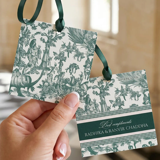 Bottle Green Serena Hanging Gift Tags