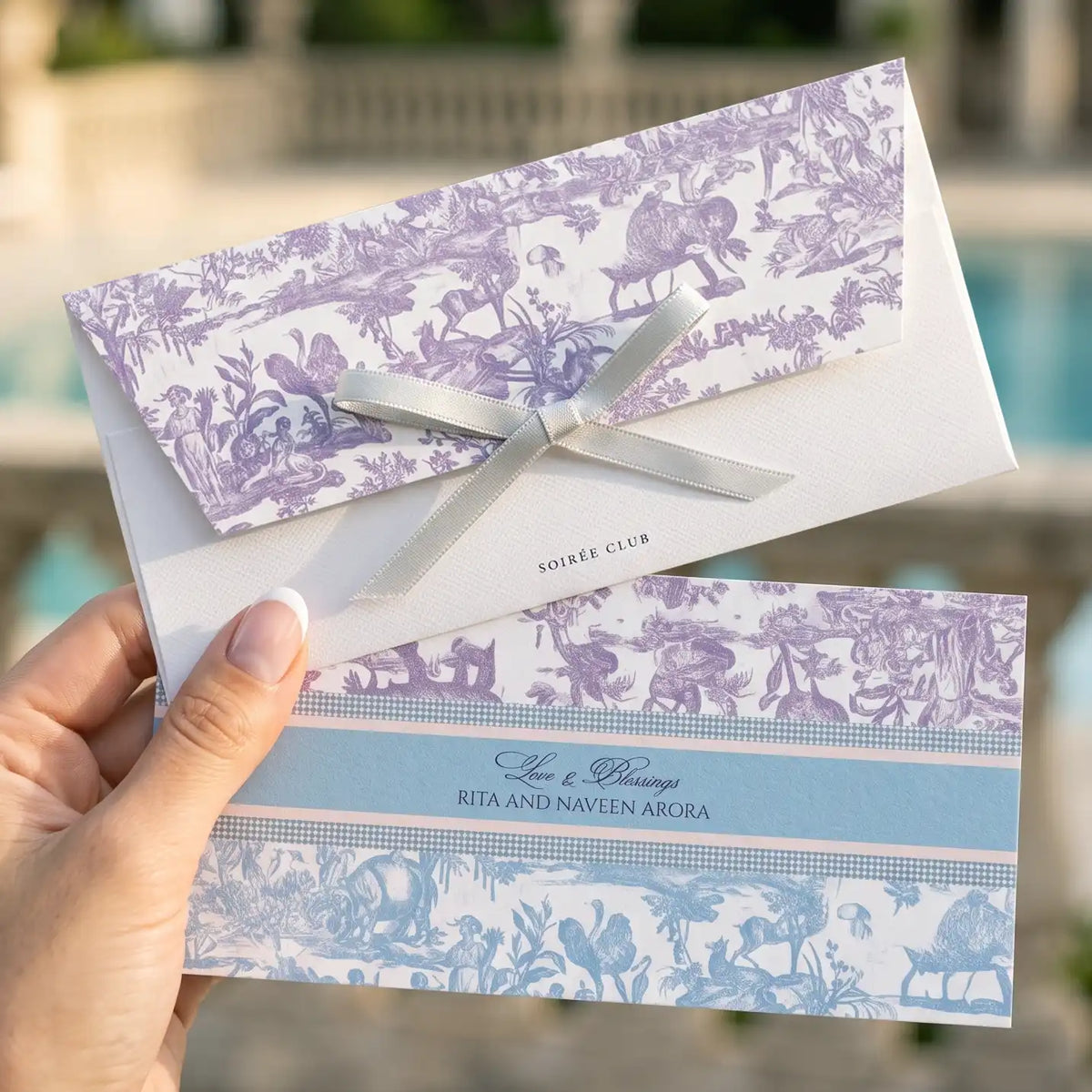 Lilac and Blue two-tone Serena Mini Set