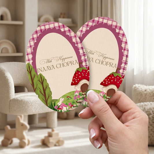SugarPlum Forest Pink Kids Gift Tag