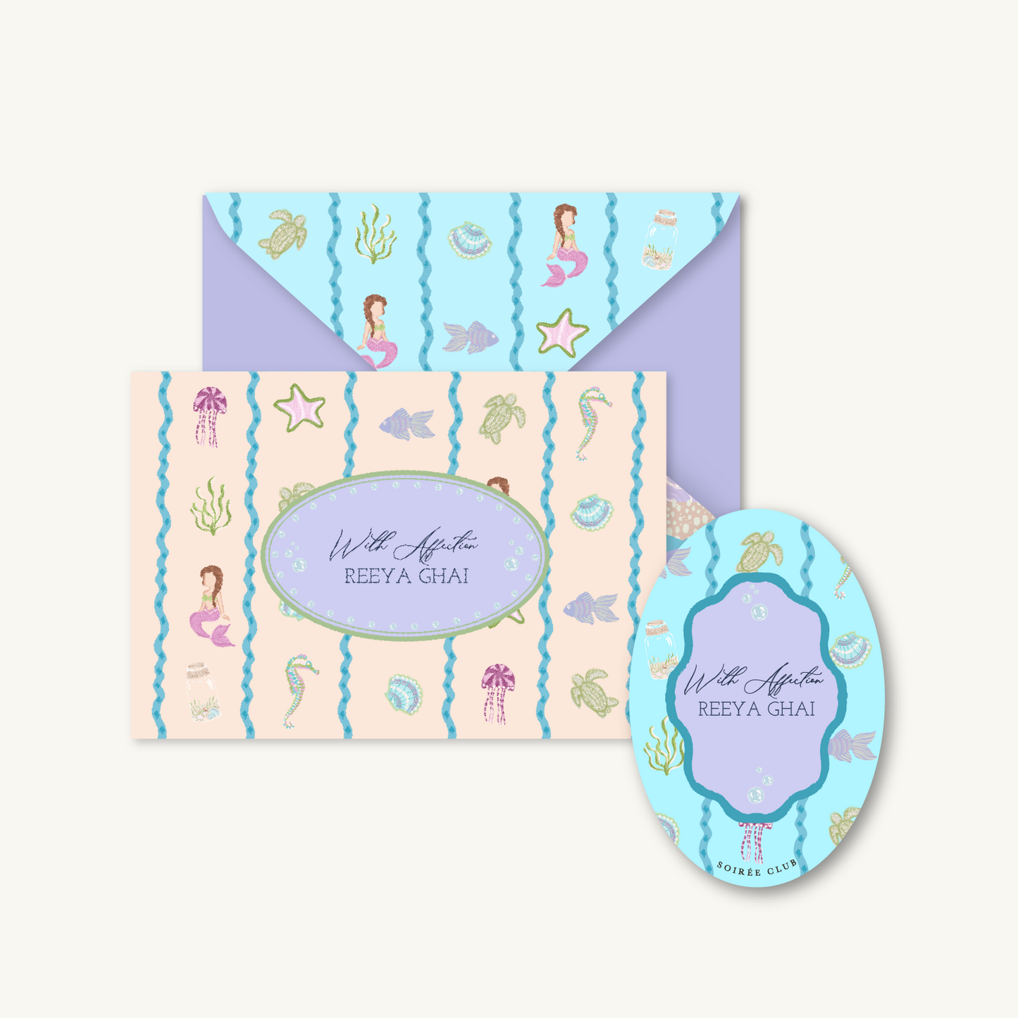 Under the Sea Purple Junior Set