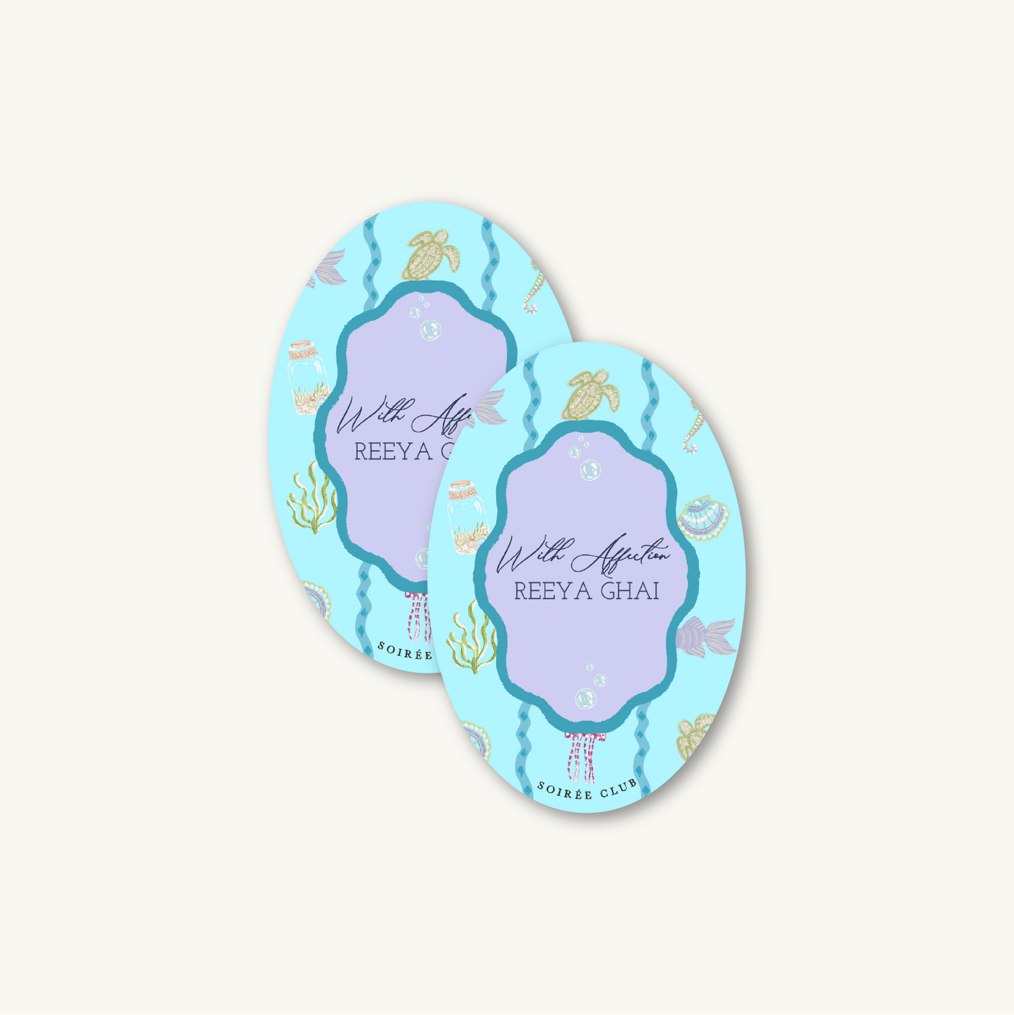 Under the Sea Purple Junior Set